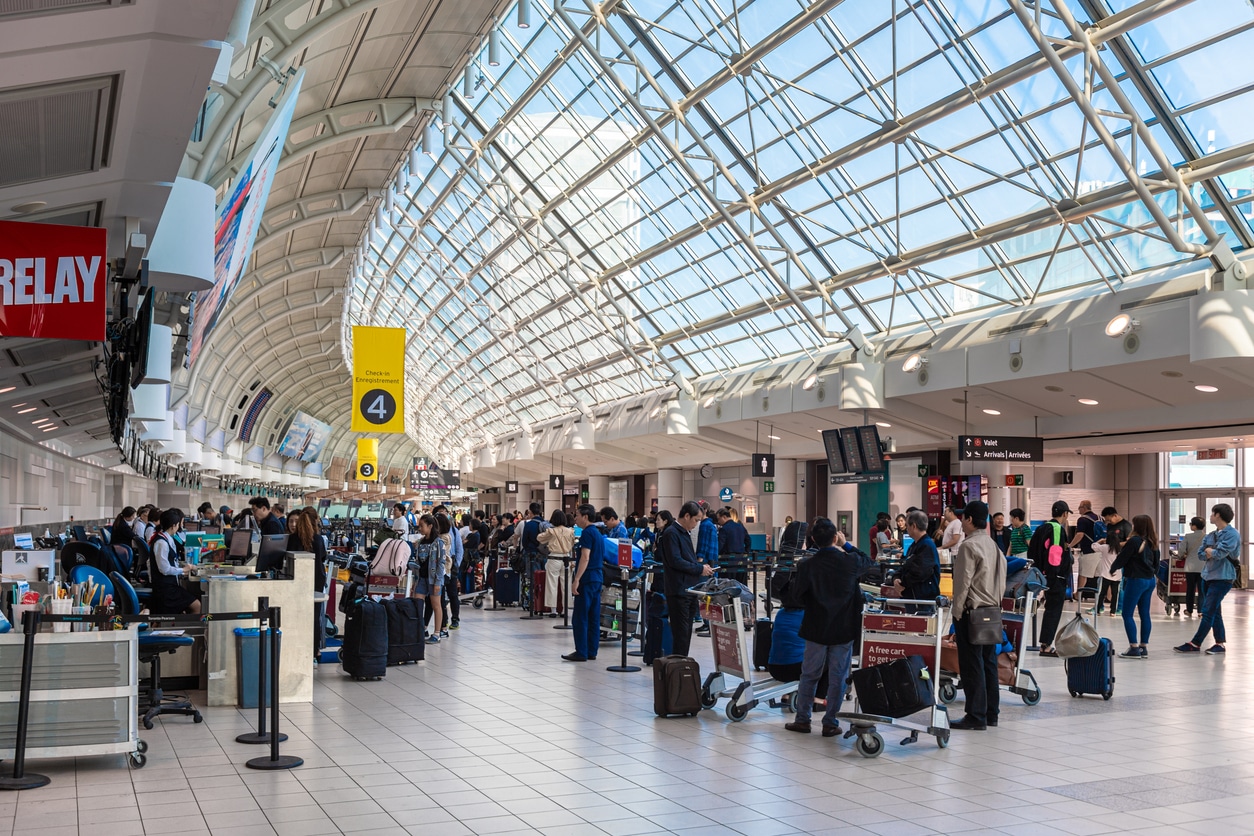 Inside Pearson Airport