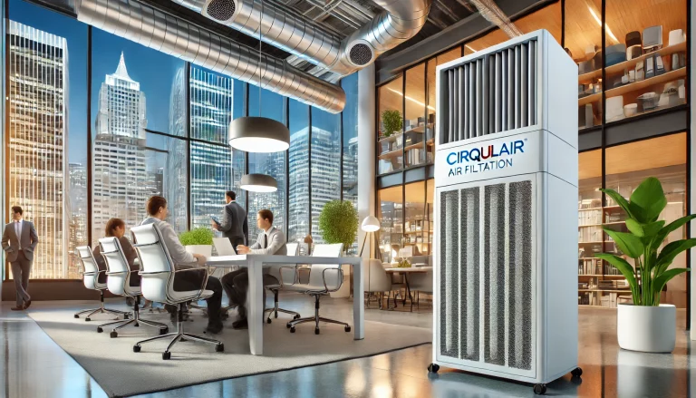 Sleek Clean Office in Downtown Portland Oregon with Cirqulair Air Filtration